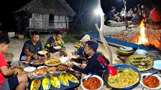 Hari ke 6 di PULAU TERPENCIL makan seafood fresh tinggal cari ke Laut  Clean Up Beach [upl. by Shelly]