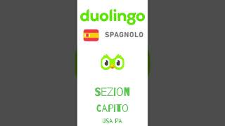 01 duolingo Lezioni  italianospagnolo  Sezione 1  Capitolo 1  Lezione 1 [upl. by Yssep]