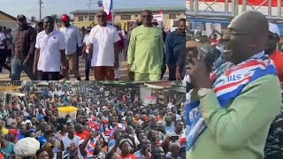 Wow💕 Hon Ken Agyapong Mobbed At Abossey Okai As He Campaign With NAPO Massive Crowd Pullout [upl. by Lundt]