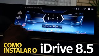 Como instalar a atualização iDrive 85 da BMW 2024 [upl. by Olwena]