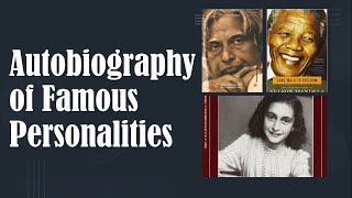 Autobiographies of Famous Personalities World Famous Autobiographies  List of Autobiographies [upl. by Vizza]