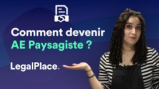 Comment devenir AutoEntrepreneur Paysagiste [upl. by Grenier]