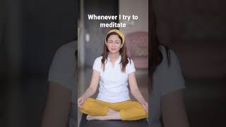 My Meditation attempts saumyatandon [upl. by Oelak934]