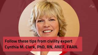 How to Establish a Civil Work Environment Tips From Dr Cynthia Clark Civility Expert [upl. by Maddocks10]