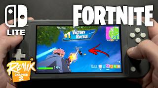 Fortnite on Nintendo Switch Lite 714 [upl. by Kent]