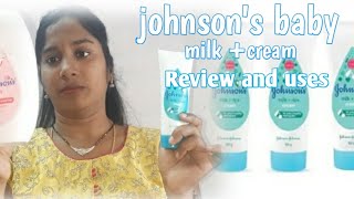 Johnsons Johnsons baby cream uses and review in telugu [upl. by Aeriela]