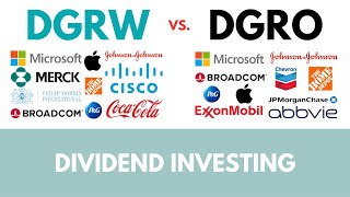 DGRO or DGRW which dividend growth ETF is right for you [upl. by Trevor379]