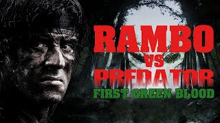 RAMBO VS PREDATOR FEATURE FILM MASHUP AMDSFILMS [upl. by Onailerua]