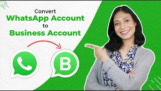 How to convert WhatsApp Account to WhatsApp Business Account  Whatsapp Business  Whatsapp account [upl. by Bay]