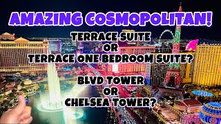 MGM can now book Cosmopolitan Las Vegas Hotel Terrace Suite  Terrance One Bedroom Suite Room Tour [upl. by Anead]