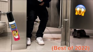 Fake Poop Prank In Public Bathrooms The Best Reactions [upl. by Tibold]