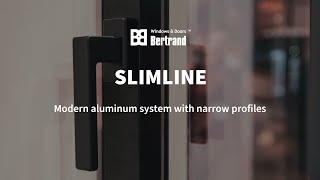 Slimline  Modern Aluminum System with Narrow Profiles [upl. by Ennazor91]