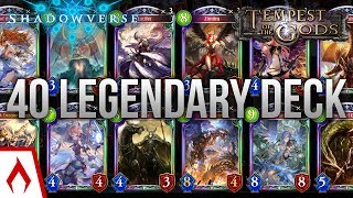 Shadowverse The 40 Legendary Deck [upl. by Yerggoeg]