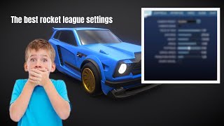 The best Rocket League Settings literally just my settings [upl. by Sibelle]