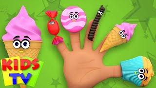 Food Finger Family  Nursery Rhymes For Kids  kids tv songs  daddy finger [upl. by Dorothi486]