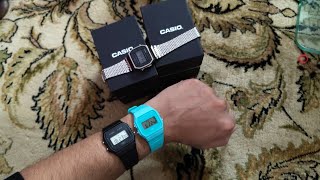 Unboxing New Casio F91W series Youth collection watches in Black and Teal Colour [upl. by Ingaberg]