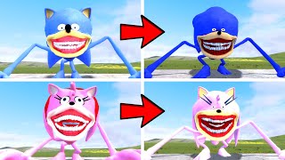 BABY SONIC TAPES In Garrys Mod [upl. by Soigroeg]