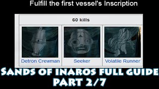 Sands of Inaros Full Guide 27  Fulfill the first vessels challenge  Volatile runner [upl. by Steck]