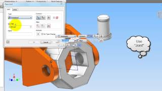 Autodesk Inventor Tutorial  Universal assembly JointPart2 [upl. by Penland264]