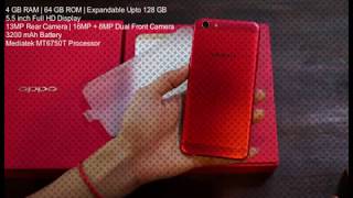 Oppo F5 Red Variant Release [upl. by Eimaj]