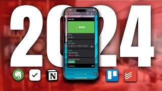 Top 5 BEST IPhone Productivity Apps for 2024 [upl. by Donica628]