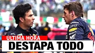 ¡VERSTAPPEN CUENTA LA VERDAD DE CHECO PÉREZ Y RED BULL [upl. by Ayhtak81]