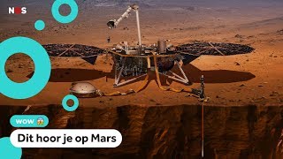 Geluid op Mars voor het eerst te horen [upl. by Toms]