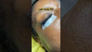 LASH TECH POV VS CLIENTS POV  HYBRID LASH EXTENSIONS  LASH TECH LIFE  BEES BEEAUTY BAR LLC [upl. by Tarah]