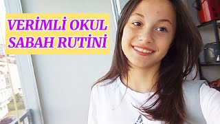 VERİMLİ OKUL SABAH RUTİNİ Elif Zümra Arslan [upl. by Harday35]