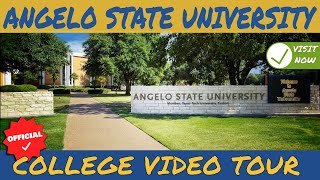 Angelo State University  Campus Video Tour [upl. by Faustena]