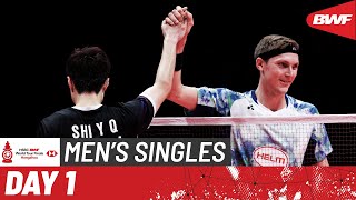 HSBC BWF World Tour Finals 2023  Shi Yu Qi CHN vs Viktor Axelsen DEN  Group A [upl. by Thedric941]