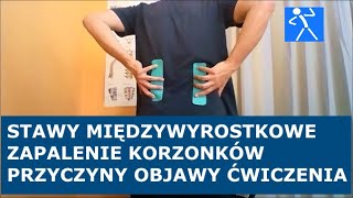 Ból kręgosłupa lędźwiowego  Zapalenie korzonków  Zwyrodnienia stawów międzywyrostkowych  🇵🇱 🇪🇺 [upl. by Arette]