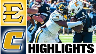 East Tennessee State vs Chattanooga Highlights  College Football Week 8  2023 College Football [upl. by Enoval]