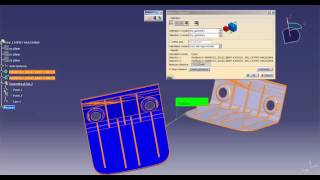 CATIAV5 Frequency analysis tutorial [upl. by Gnep]