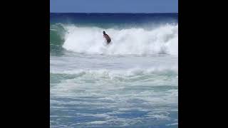 Surfing North Shore Hawaii surf hawaii surfing wsl waves oceanwaves beach [upl. by Settera]