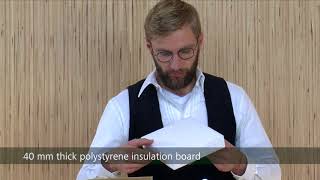 Breathability STEICO Wood Fibre Insulation vs Polystyrene [upl. by Garry]