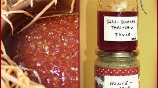 HonigSenf Sauce  Süßsaure Chili Sauce  2 Dips und Saucen für kalte Platten Raclette und Fondue [upl. by Vetter624]