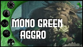 Mythic MONO GREEN Aggro Standard Deck  MTG  MTGA  Magic Arena  MTG Arena [upl. by Novyar274]