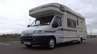 1995 PEUGEOT BOXER SWIFT KONTIKI 650 S 25 DIESEL 5 BERTH SOLAR PANEL LPG TANKS [upl. by Notrem]