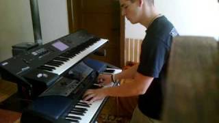 Sonata Arctica  Flag in the ground keyboard cover [upl. by Kamat733]