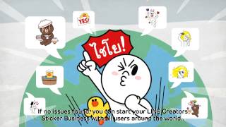 LINE Creators Market ขั้นตอนการสมัคร LINE Creators Market [upl. by Ainnet]