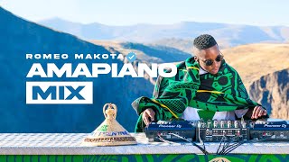 AMAPIANO MIX 2024  09 AUGUST  ROMEO MAKOTA  Maletsunyane Falls in Lesotho [upl. by Kared]