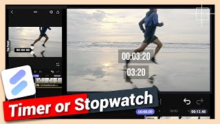 How to add Timer or Stopwatch or Timestamp on Video  Spring Video Editing Tutorial [upl. by Helbonna64]