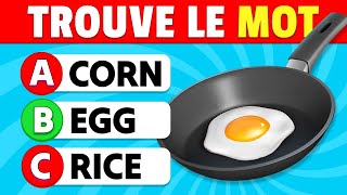 Devine les ALIMENTS en ANGLAIS 🍧🍓  Apprends 60 aliments en Anglais ✅👌 [upl. by Molohs]