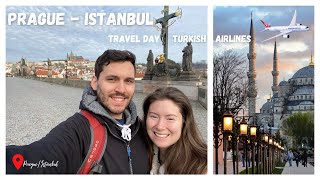 PRAGUE to ISTANBUL with TURKISH AIRLINES 🇹🇷  Vlog 1 [upl. by Stambaugh]