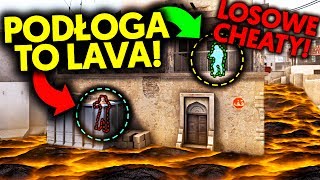 NOWY TRYB JACOBA w CSGO LOSOWE CHEATYPODŁOGA TO LAVA CHALLENGE W CSGO  1HP NO RECOIL WH [upl. by Alaehcim752]