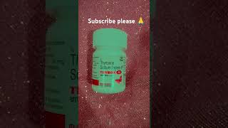 Thyroxine sodium tablete IP 50 mcg use in hindi  subscribe  viral short video [upl. by Ramsay]