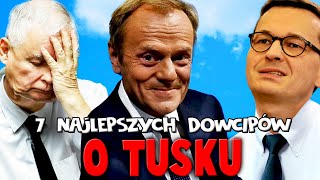 7 NAJLEPSZYCH KAWAŁÓW o DONALDZIE TUSKU 😆 PARODIA AI [upl. by Nowyt]