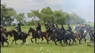 Gettysburg Cavalry Battle 6252023  Longer version [upl. by Arvell913]