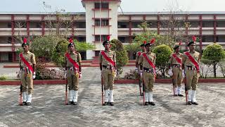 NCC GUARD OF HONOUR  ST PETERS COLLEGE KOLENCHERY [upl. by Romalda]